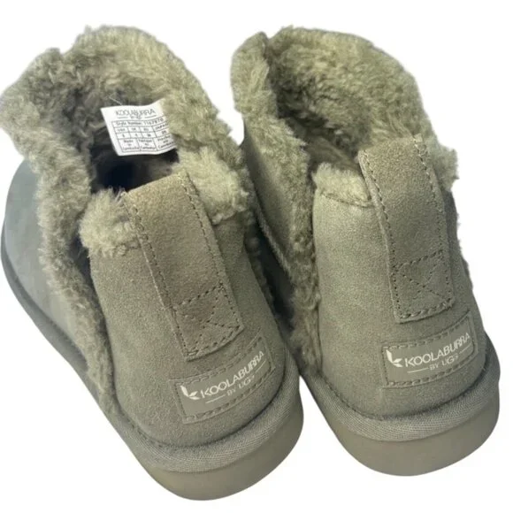 UGG Koolaburra By UGG Women's Koola Ultra Mini Booties Green, Size 8 NEW - Picture 3 of 5
